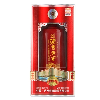 泸州老窖股份 白酒 浓香老窖 38°千禧缘 红盒红瓶 500ml