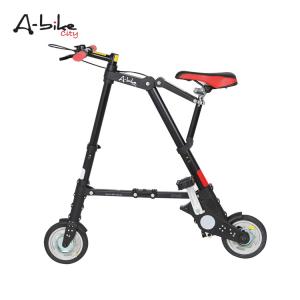 折悦 A-BIKE 英国CITY 欧盟标准 折叠单车 CITY黑色 英国进口 航空材料超轻