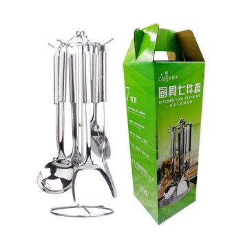 J-好餐聚 高级不锈钢厨具 厨房七件套
