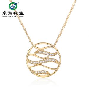 卓澜珠宝 K金吊坠