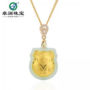 卓澜珠宝 足金 吊坠（约6.5g重）