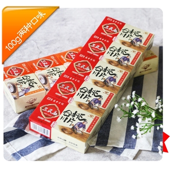 100g双味合川桃片（ 100g/盒x5盒/板）