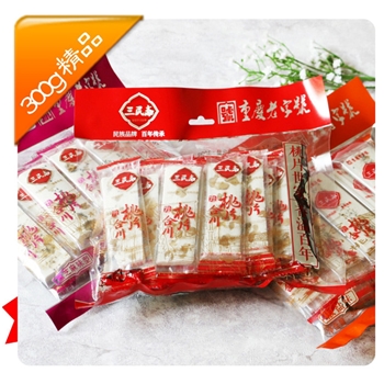 300g精品装合川桃片（3种口味） 300g/袋（独立小袋包装）